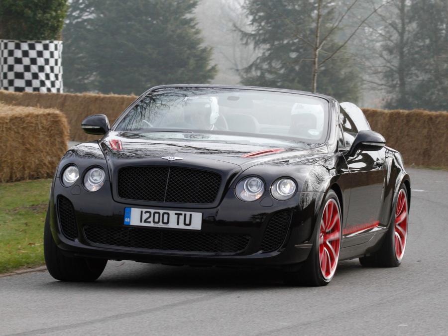  Bentley Continental SuperSports ISR Mulliner Package Convertible 2011 года  (фото 10 из 11)